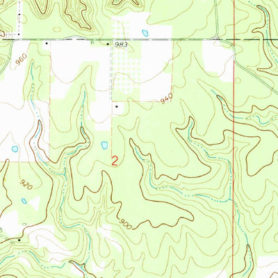United States Geological Survey Park Hill, OK (1973, 24000-Scale) digital map