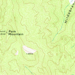 United States Geological Survey Park Mountain, NV (1968, 24000-Scale) digital map