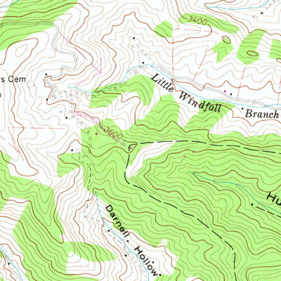 United States Geological Survey Park, NC-VA (1959, 24000-Scale) digital map