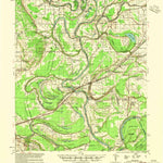 United States Geological Survey Park Place, AR-MS (1955, 62500-Scale) digital map