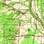 United States Geological Survey Park Place, AR-MS (1955, 62500-Scale) digital map