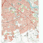United States Geological Survey Park Place, TX (1982, 24000-Scale) digital map
