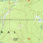 United States Geological Survey Park Reservoir, WY (1993, 24000-Scale) digital map