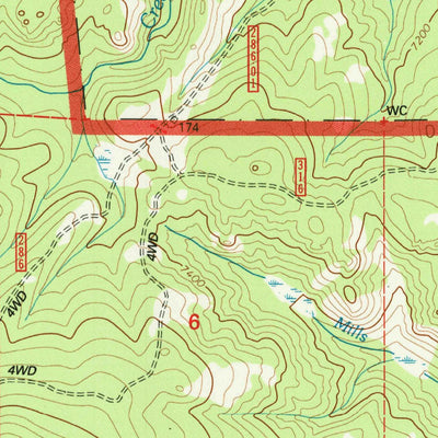 United States Geological Survey Park Reservoir, WY (1993, 24000-Scale) digital map