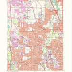 United States Geological Survey Park Ridge, IL (1963, 24000-Scale) digital map