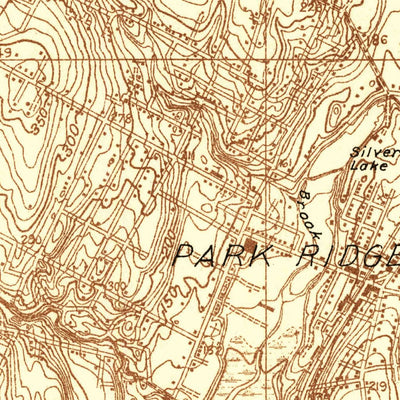 United States Geological Survey Park Ridge, NJ-NY (1934, 24000-Scale) digital map