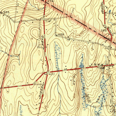 United States Geological Survey Park Ridge, NJ-NY (1945, 31680-Scale) digital map