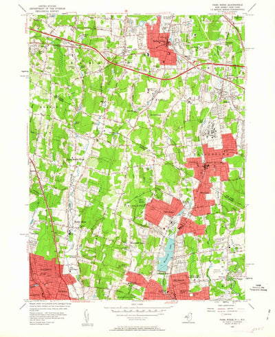 United States Geological Survey Park Ridge, NJ-NY (1955, 24000-Scale) digital map