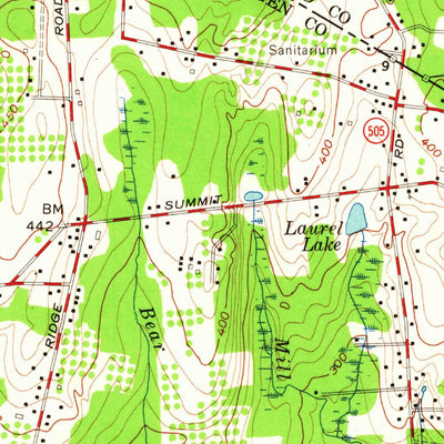 United States Geological Survey Park Ridge, NJ-NY (1955, 24000-Scale) digital map