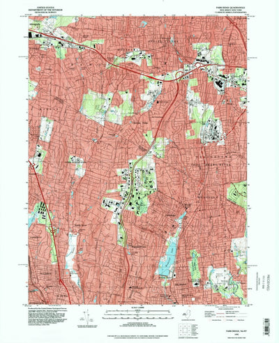 United States Geological Survey Park Ridge, NJ-NY (1995, 24000-Scale) digital map