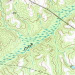 United States Geological Survey Park Spring, NC (1972, 24000-Scale) digital map