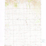 United States Geological Survey Park Valley, UT (1990, 24000-Scale) digital map