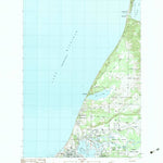 United States Geological Survey Parkdale, MI (1983, 25000-Scale) digital map