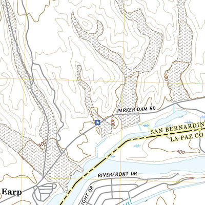 United States Geological Survey Parker, AZ (2021, 24000-Scale) digital map