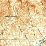 United States Geological Survey Parker, AZ-CA (1911, 125000-Scale) digital map