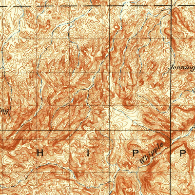 United States Geological Survey Parker, AZ-CA (1911, 125000-Scale) digital map