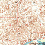 United States Geological Survey Parker, AZ-CA (1949, 62500-Scale) digital map