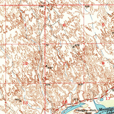 United States Geological Survey Parker, AZ-CA (1949, 62500-Scale) digital map