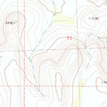 United States Geological Survey Parker Canyon, NV-CA (1980, 24000-Scale) digital map