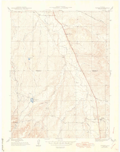 United States Geological Survey Parker, CO (1949, 24000-Scale) digital map