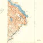 United States Geological Survey Parker Dam Area, CA (1950, 62500-Scale) digital map