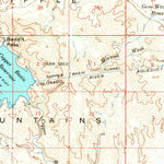 United States Geological Survey Parker Dam, AZ-CA (1959, 62500-Scale) digital map