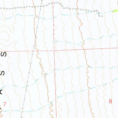 United States Geological Survey Parker Knoll, UT (1969, 24000-Scale) digital map