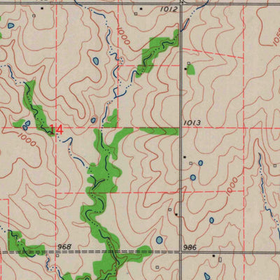 United States Geological Survey Parker, KS (1963, 24000-Scale) digital map