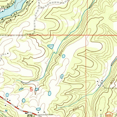 Parker Lake, MO (2000, 24000-Scale) Map by United States Geological ...