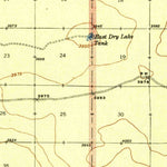 United States Geological Survey Parker Lake, NM (1943, 62500-Scale) digital map