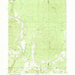 United States Geological Survey Parker Mountain, OR-CA (1988, 24000-Scale) digital map