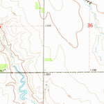 United States Geological Survey Parker NE, SD (1968, 24000-Scale) digital map