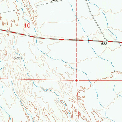 United States Geological Survey Parker NW, CA (1970, 24000-Scale) digital map