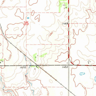United States Geological Survey Parker, SD (1968, 24000-Scale) digital map