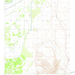 United States Geological Survey Parker SE, AZ-CA (1970, 24000-Scale) digital map
