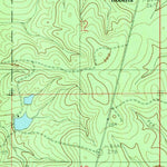 United States Geological Survey Parker Springs, AL (1982, 24000-Scale) digital map