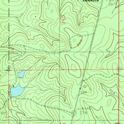 United States Geological Survey Parker Springs, AL (1982, 24000-Scale) digital map