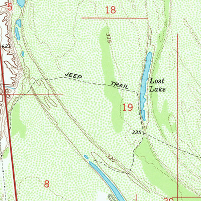 United States Geological Survey Parker SW, CA-AZ (1970, 24000-Scale) digital map