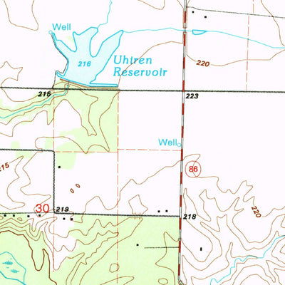 United States Geological Survey Parkers Corner, AR (1994, 24000-Scale) digital map