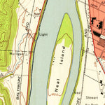United States Geological Survey Parkersburg, WV-OH (1957, 24000-Scale) digital map