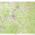 United States Geological Survey Parkersburg, WV-OH (1981, 100000-Scale) digital map