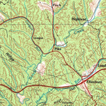 United States Geological Survey Parkersburg, WV-OH (1981, 100000-Scale) digital map