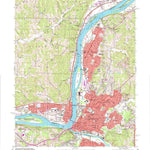 United States Geological Survey Parkersburg, WV-OH (1994, 24000-Scale) digital map