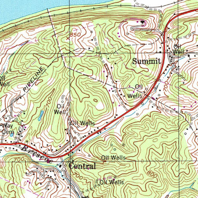 United States Geological Survey Parkersburg, WV-OH (1994, 24000-Scale) digital map