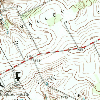 United States Geological Survey Parkesburg, PA (1953, 24000-Scale) digital map