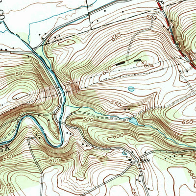 United States Geological Survey Parkesburg, PA (1953, 24000-Scale) digital map