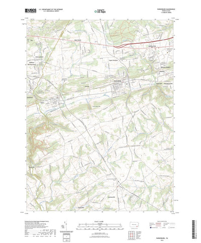 United States Geological Survey Parkesburg, PA (2023, 24000-Scale) digital map