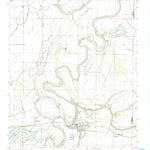 United States Geological Survey Parkin, AR (1984, 24000-Scale) digital map