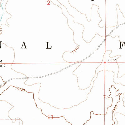 United States Geological Survey Parks, AZ (1966, 24000-Scale) digital map