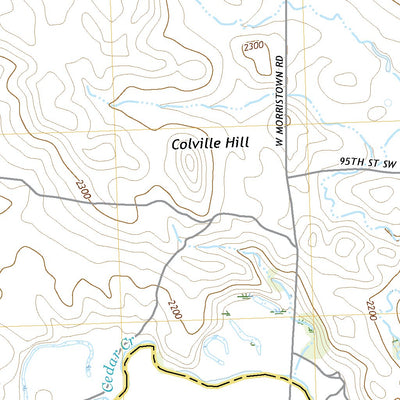 United States Geological Survey Parks Hills, ND (2020, 24000-Scale) digital map